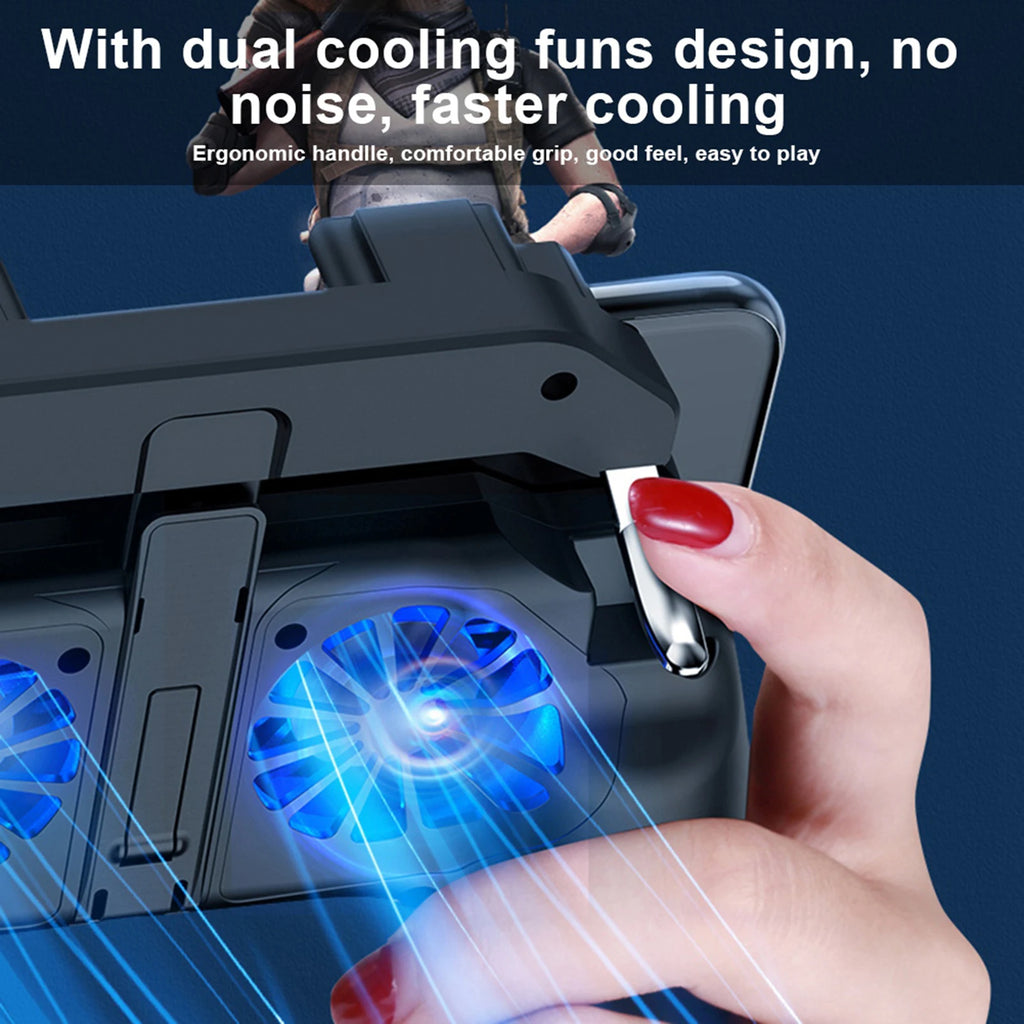 Cooling Fans Mobile Phone Game Controller Gamepad 2500mAh 5000mAh
