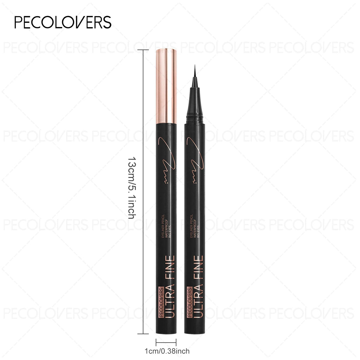 1PC Ultra-fine Liquid Eyeliner, Matte, Quick Drying, Smooth Finish, Multi-purpose Brow Pencil, Christmas Gift Zpaxo