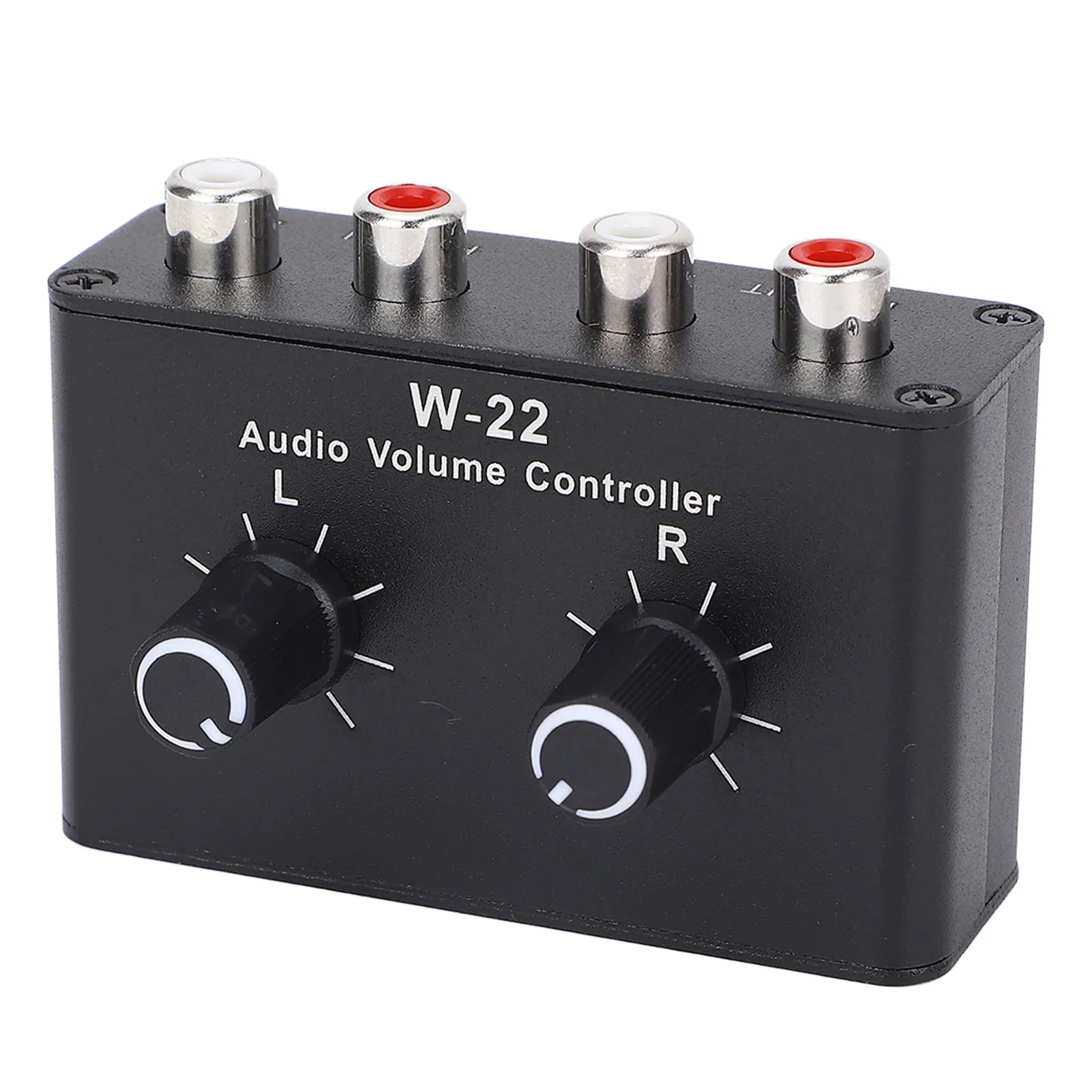 Volume Control Box Balance Adjuster Small Attenuator Knob Line Stereo