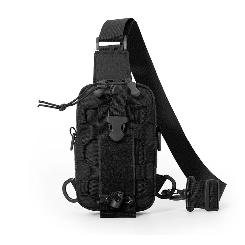 Tactical Waist Bag – Crossbody Chest & Water Bottle Carrier