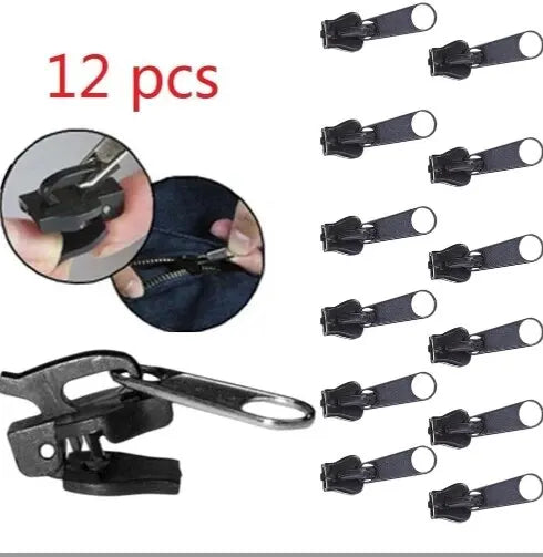 6 12 Sewing DIY Detachable Zipper Head Practical Convenient Sturdy Zpaxo 12pcs