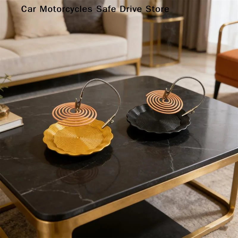 CMNew Multifunctional Iron Mosquito Coil Holder Portable Detachable