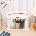 Transparent Butterfly Knot Large Capacity PU Cosmetic Bag Toiletry