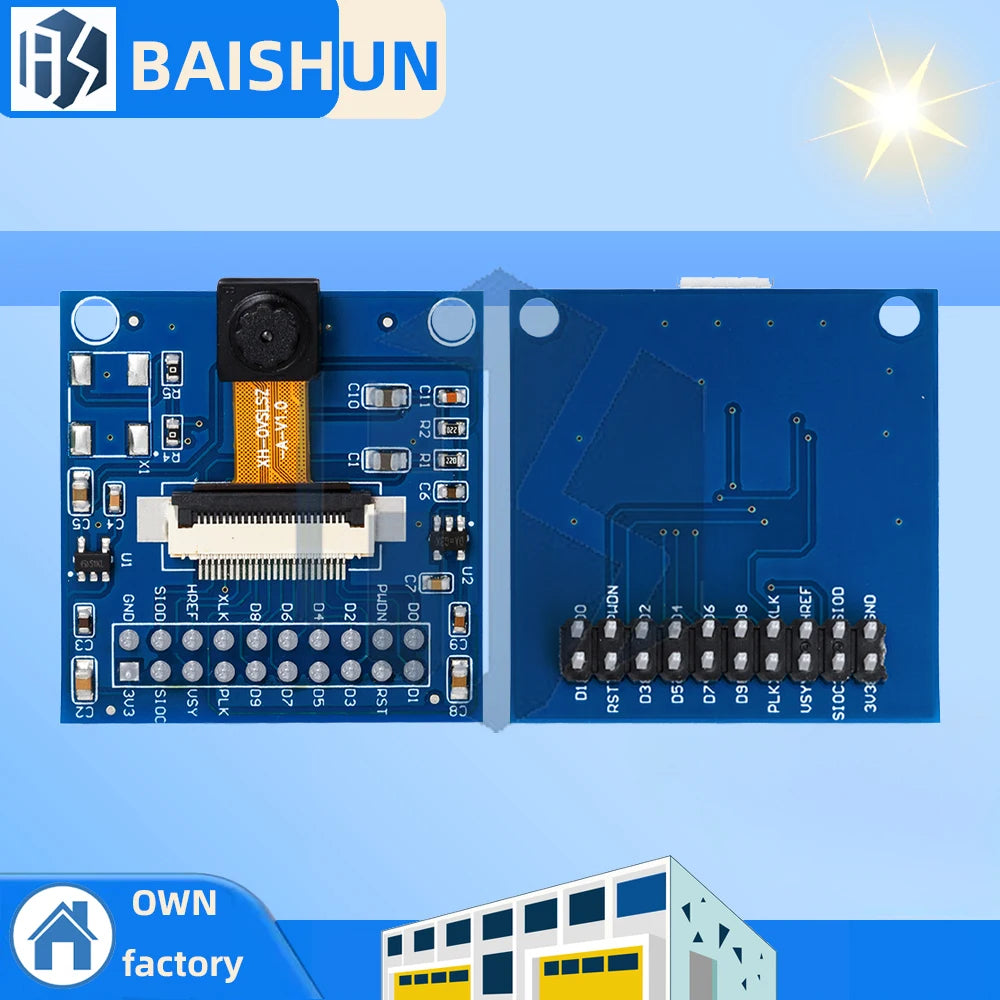 OV7670 Camera Module Adapter Board Integrated CMOS Image Sensor Zpaxo Default Title