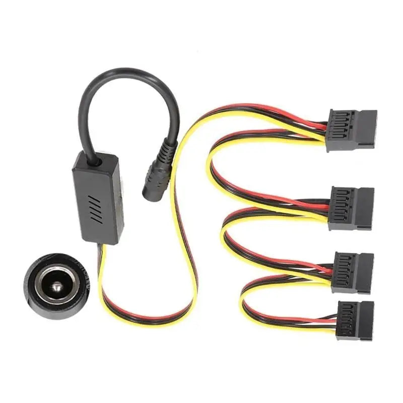652F DC5525 Cable To DC5.5x2.5mm 12V Supply Cord 50cm/19.69in 12V to 5V Converters Durability Supply Cable Zpaxo