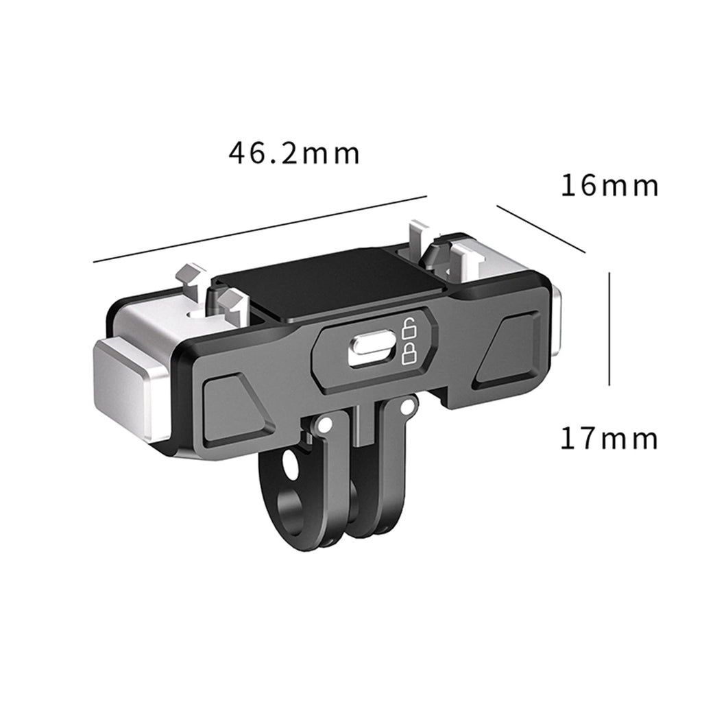 Magnetic Adapter Mount Aluminum Alloy Quick Release Expansion Bracket