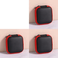 Mini Square Earphone & USB Cable Storage Pouch – 1/2/3 Pack