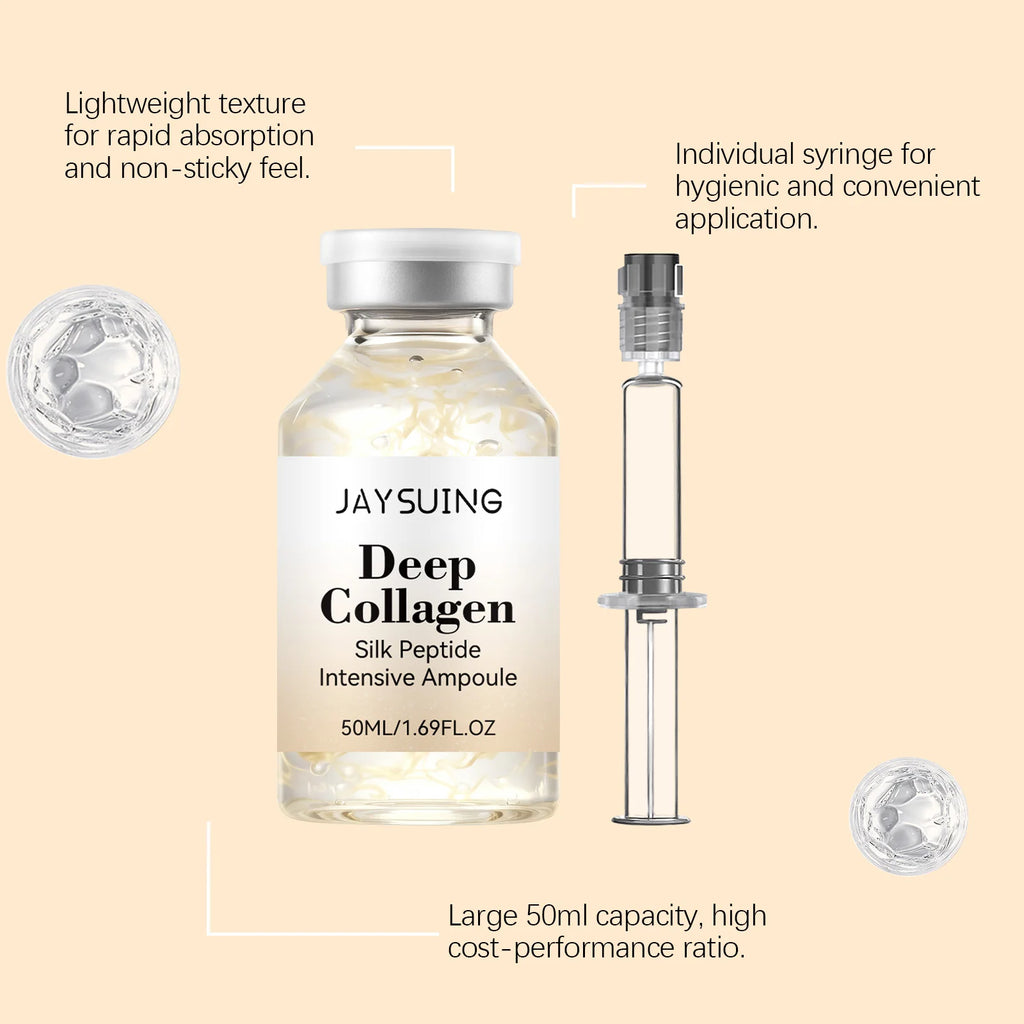 Eelhoe Collagen Silk Peptide Ampoule Serum – Firming & Anti-Aging Face Ampoule Serum Zpaxo