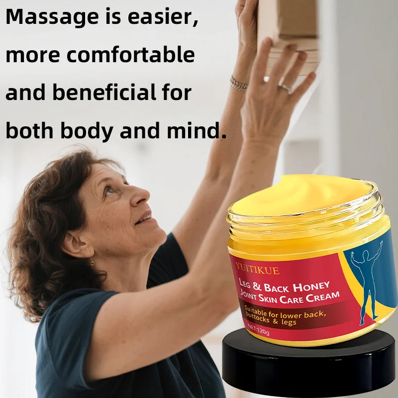 YUITIKUE Joint Massage Cream 120g – Honey & Bee Venom Joint Massage Cream Zpaxo