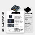 Bluetooth-compatible Amplifier Board YS-MT21 2 1 Channel 50Wx2+100W Zpaxo Default Title