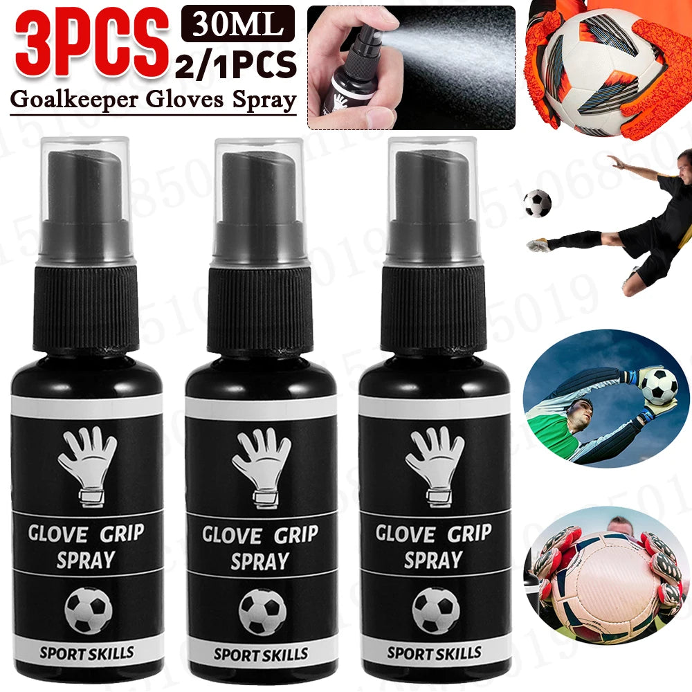 3- Goalkeeper Gloves Glue Anti Slip Glove Grip Spray Sticky Enhance