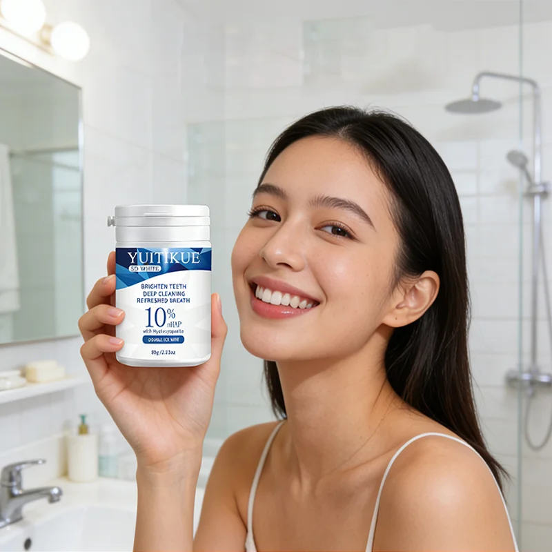 YUITIKUE 5D Oral Care Powder with 10% nHAP – Brighten Teeth Oral Care Powder Zpaxo
