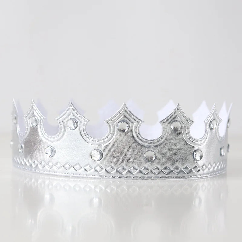 Birthday Hat Princess Prince King Crown Happy Kids Party Prom Photo