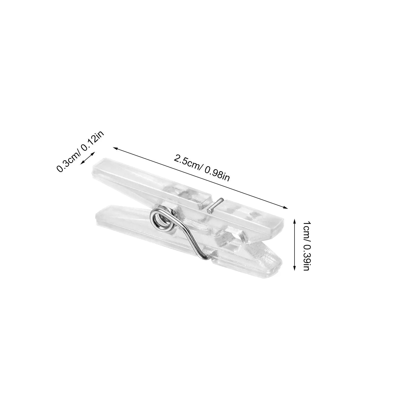 Spring Clothespins Mini Hanging Clips Premium Plastic Baby Outfits
