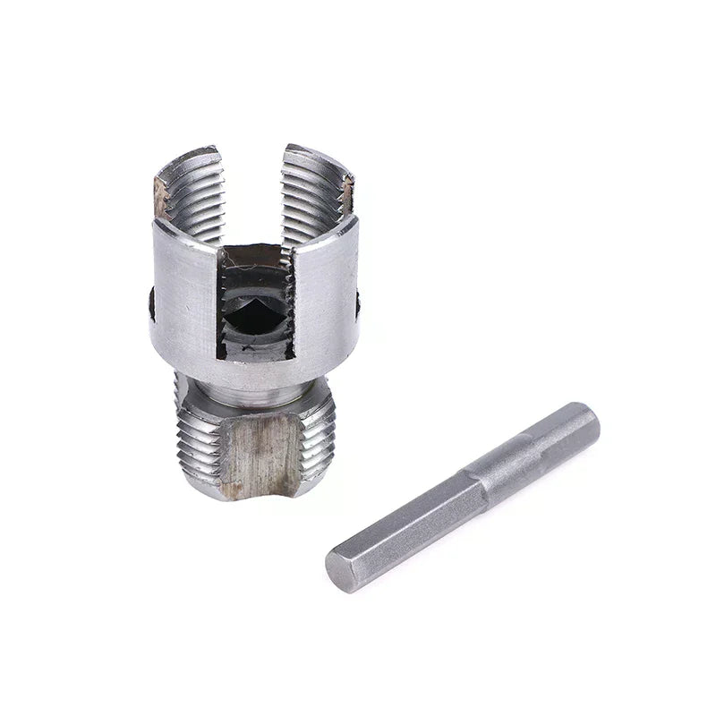 For 1/2 DN15 3/4 DN20 Plumbing Integrated Water Pipe Thread Opener PPR Thread Repair Tool Electric Drill Pipe Threading Device Zpaxo