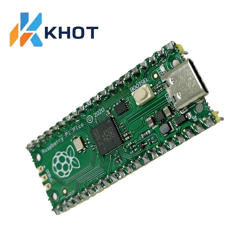 Raspberry Pi Pico Development Board Dual Core RP2040 Supports Mciro Zpaxo