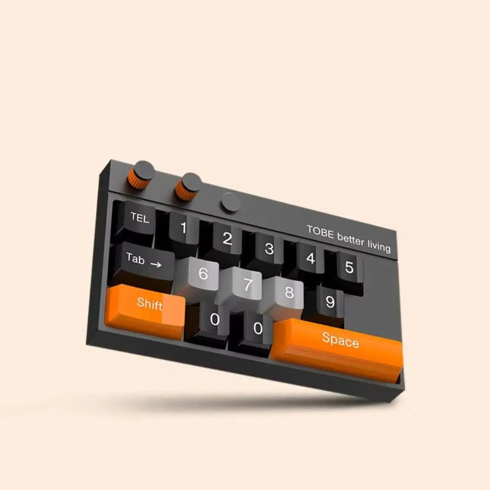 Ornaments Keyboard Shape Moving Plate Rotating Mechanical Number Sign Zpaxo