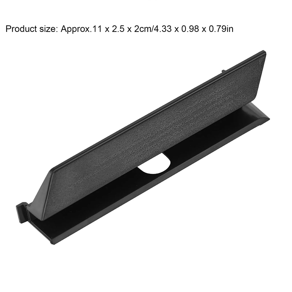 Slot Cover door Flap ABS Black Plastic HDD Hard Drive Slot Cover Door Flap for PS4 Pro Console Zpaxo