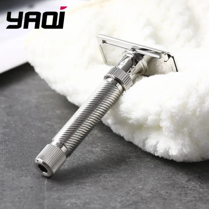 Yaqi Ultima Adjustable Slant Head Safety Razor – 316 Steel Safety Razor Zpaxo
