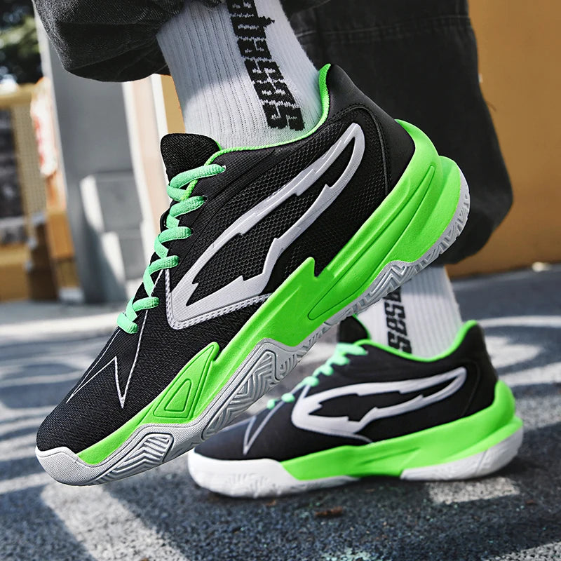 Men's Basketball Shoes Breathable Cushioning Non-slip Wearable Runing