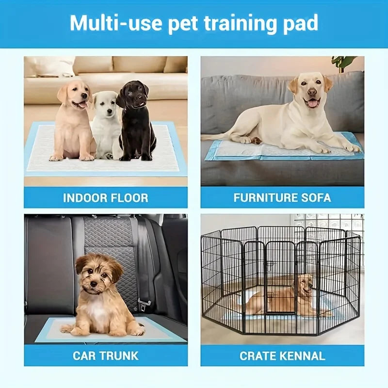 Disposable Dog Training Pads Absorbent Leak-proof Puppy Crate