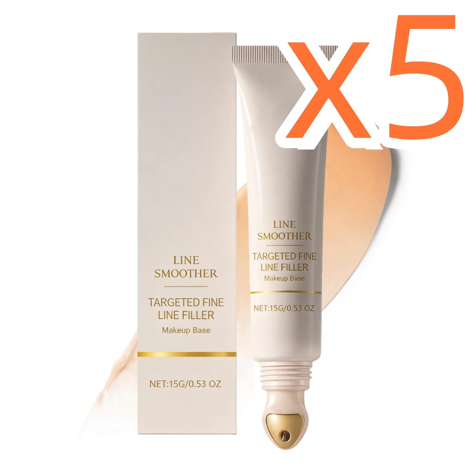 Nicotinamide 3-in-1 Makeup Primer – Pore Control, SPF & Brightening Face Makeup Primer Zpaxo 15g Boxed x5