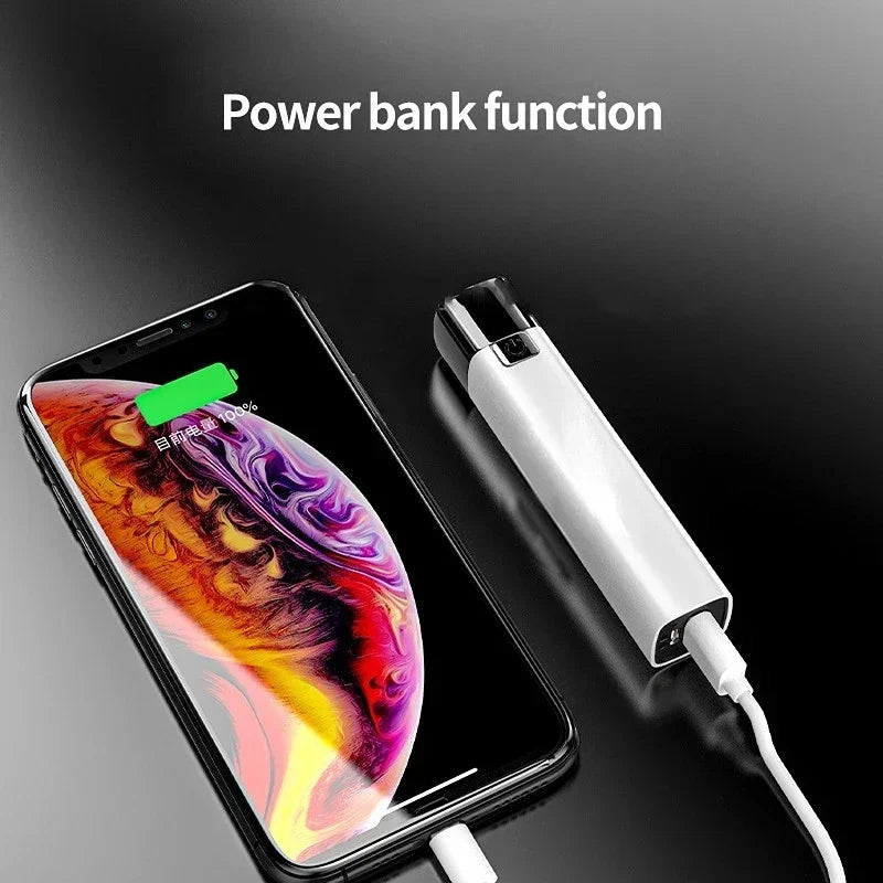 ESMARTER G3 Tactical LED Flashlight 2-in-1 Power Bank USB