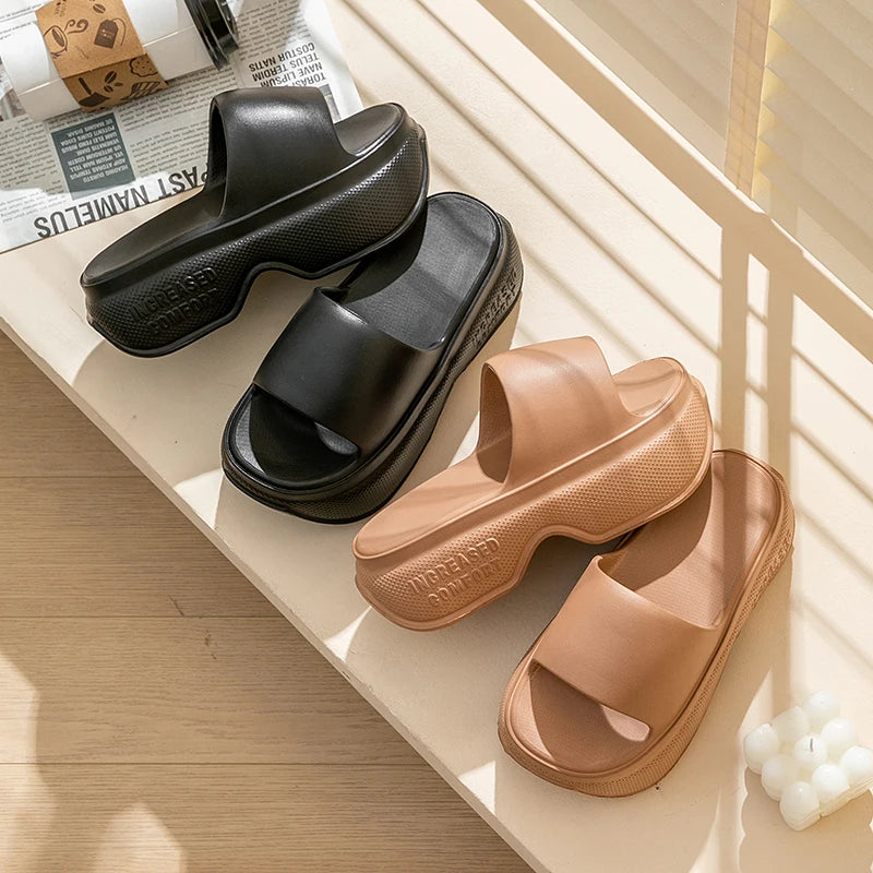 Chunky Platform Wedges Sandals Women Summer Waterproof Thick Sole