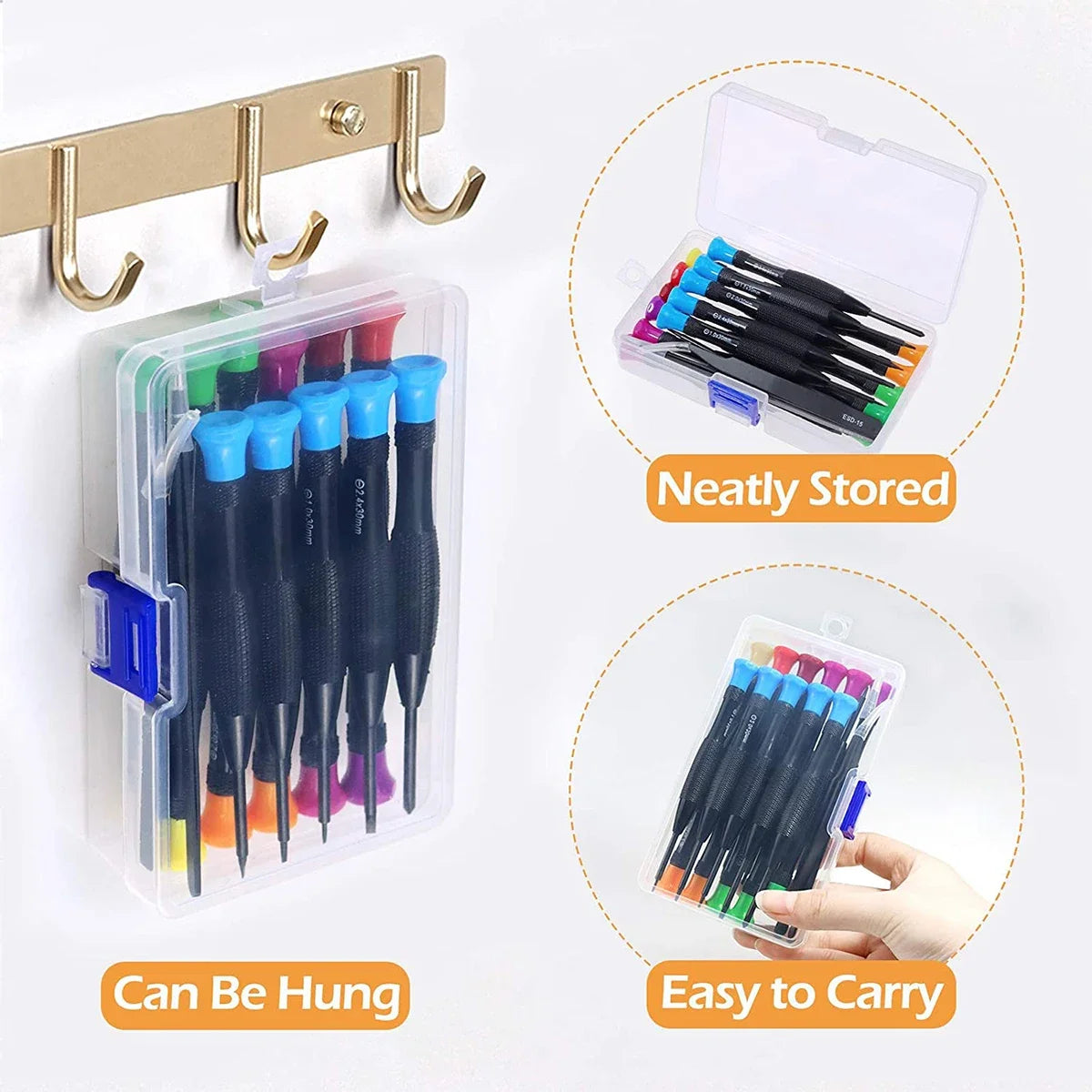 Magnetic Screwdriver Set Mini Multi-Function Magnetic Precision Screwdriver For Watch Eyeglasses Phone Repairing Hand Tools Zpaxo
