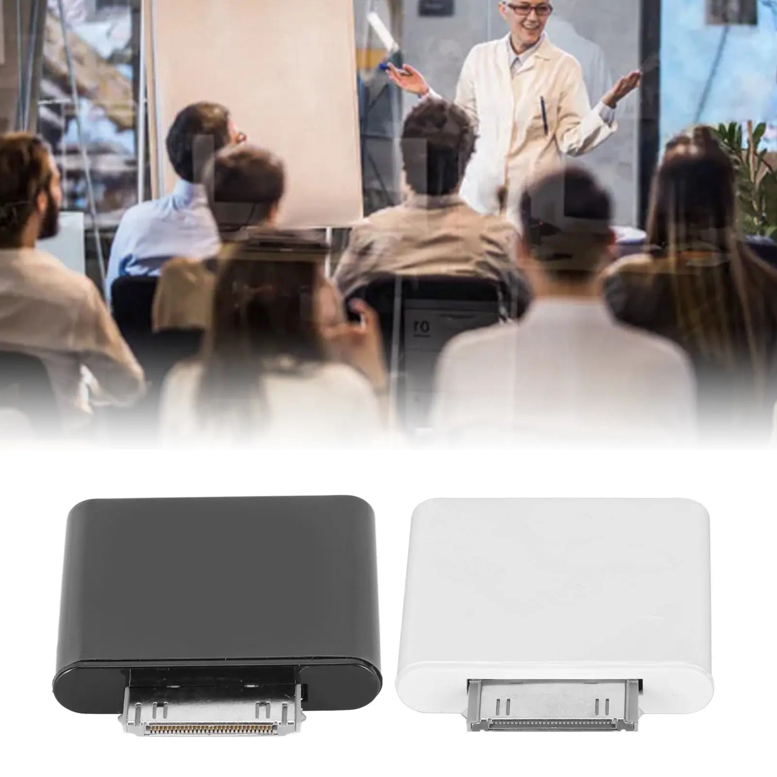 30 Pin Bluetooth Adapter Plug Play Drive Wireless Sound Dongle