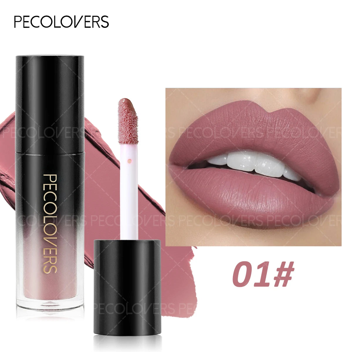 1PC Creamy Texture, Smooth, Green/blue/dark Red, Non-sticky, Gothic Lipstick/lip Gloss, Suitable for HalloweenChristmas Makeup. Zpaxo 01