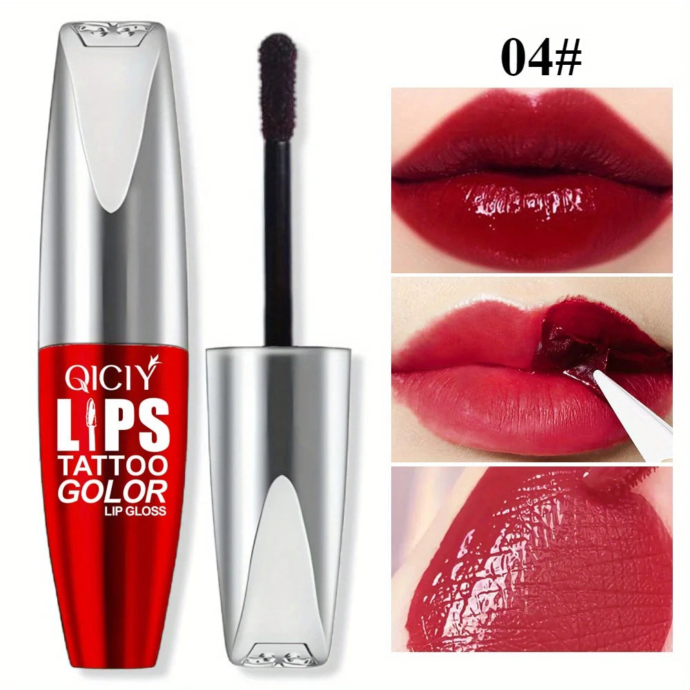 Tear lip gloss, easy to color, moisturizing and long-lasting, non-stick cup tear lip gloss Zpaxo 04