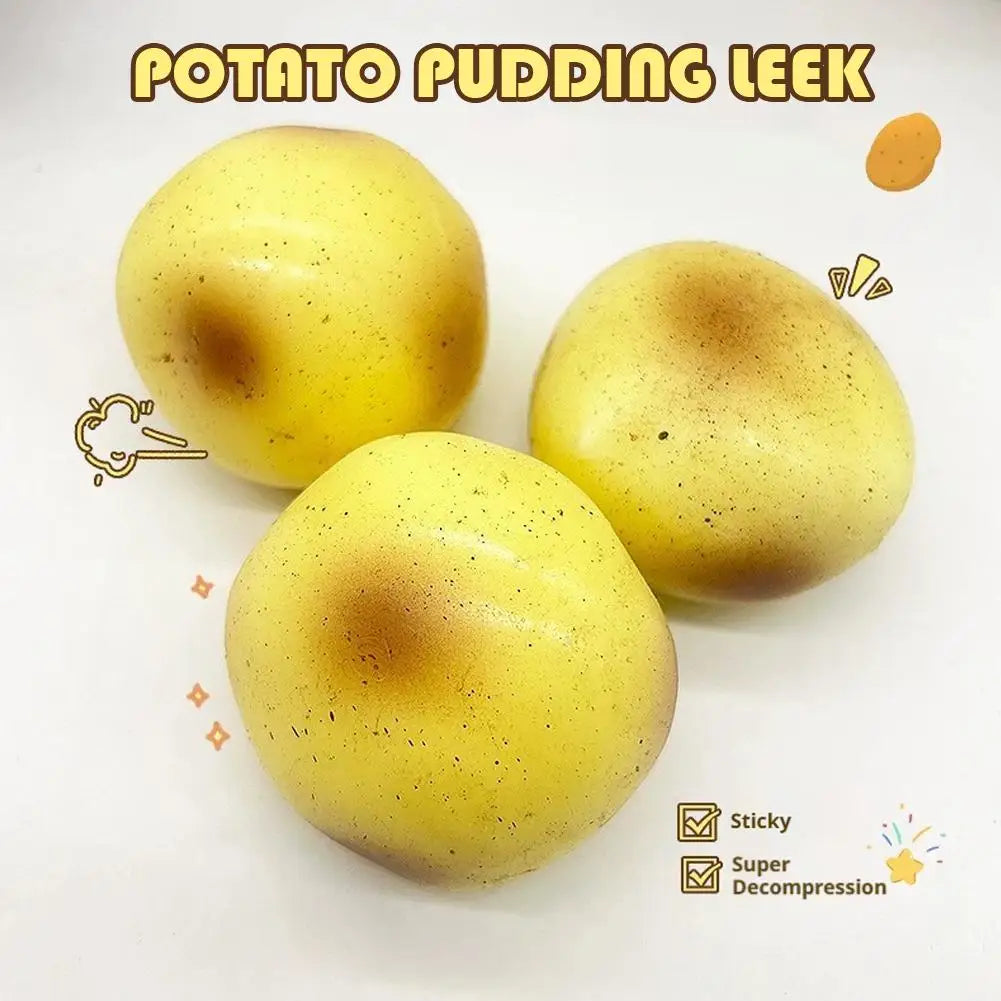 Kawaii Potato Squishy Toy – Slow Rising Stress Relief Fidget Squishy Fidget Toy Zpaxo
