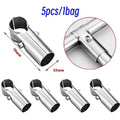 Fixed Clamp Structural Piping Connectors Packs 5 10 Metal Material Zpaxo Two Way 5pcs