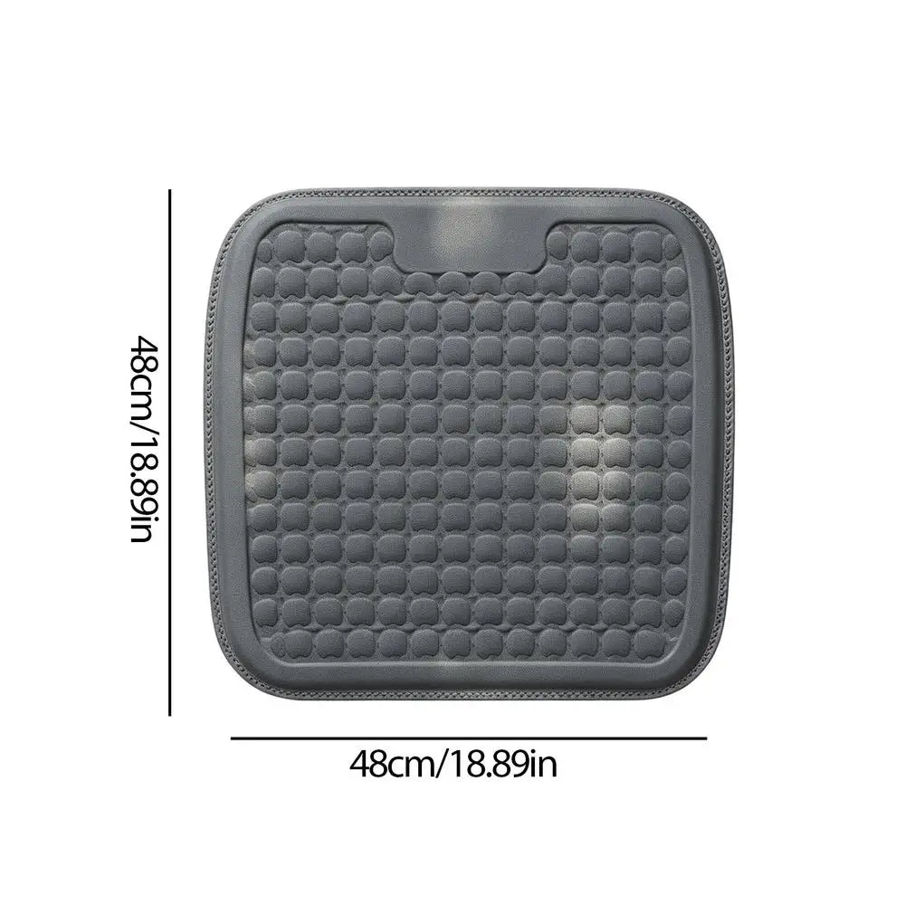 48x48cm Cooling Car Seat Cushion Honeycomb Gel Ventilated Pressure Zpaxo B Other Four Seasons