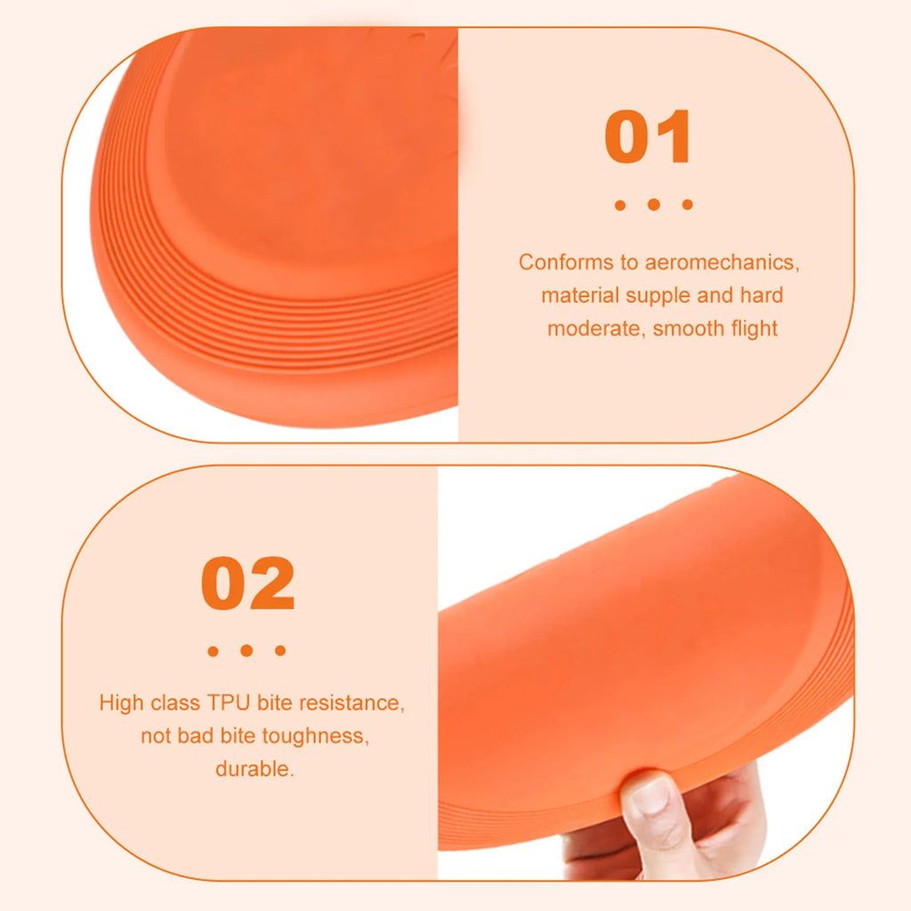Wear-resistant Dog Disc Interactive Portable Multi-function Flying