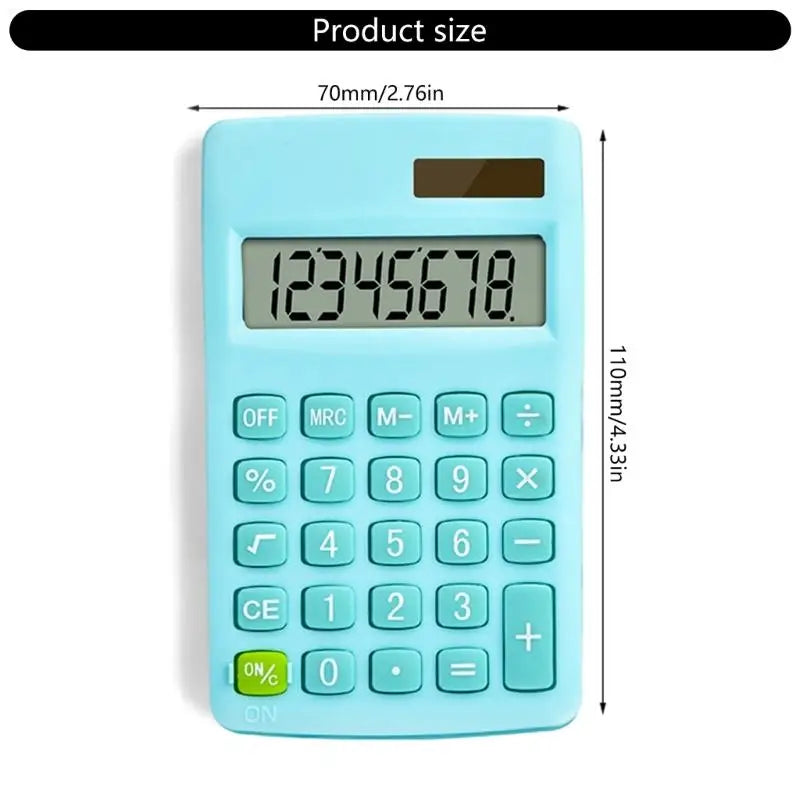 652F Desktop Accounting Calculator 8 Digit Large LCD Display Zpaxo