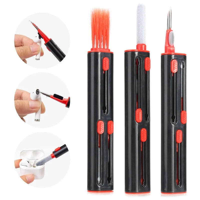 1 Multi-function Bluetooth Earphones Cleaning Pen Tool Earbuds Case Zpaxo
