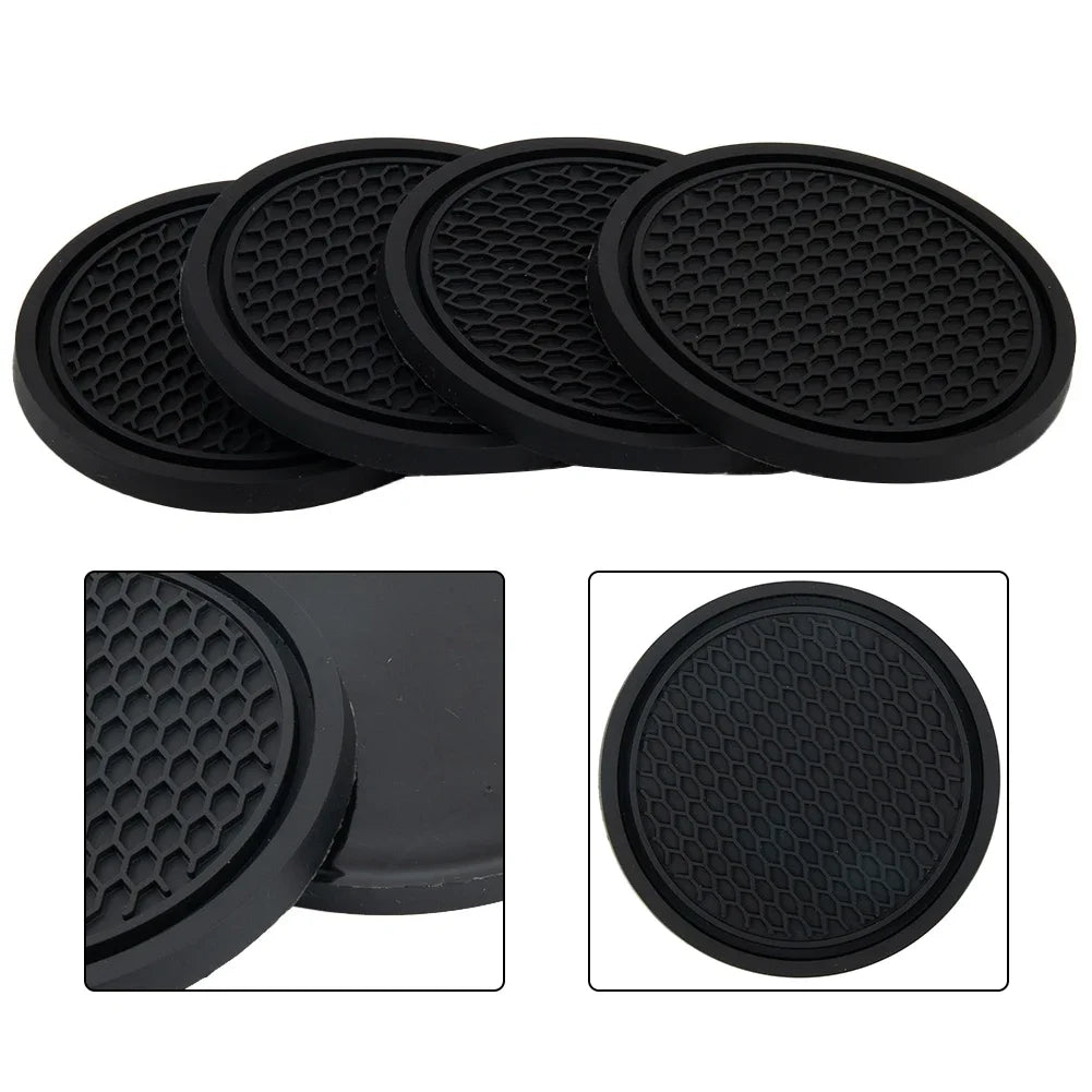 Car Cup Holder Silicone Insert Coaster Mat Fit Most Cars Styling