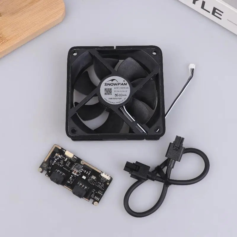 For P2S External Exhaust Fan Kit 3D Printer Upgrade Accessories P2S Chamber Exhaust Fan Spare Parts Purify Exhaust Zpaxo