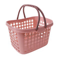 Plastic Shopping Basket Vegetable Storage Organizer Kitchen Home