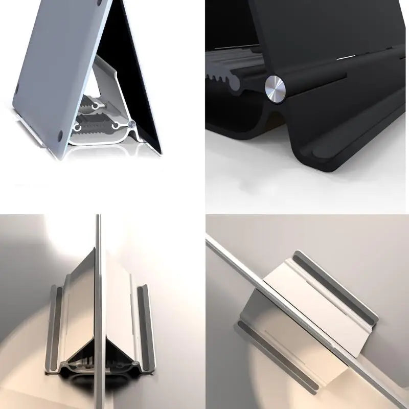 652F 1 Vertical Laptop Stand Holder Adjustable Desktop Notebook Dock Zpaxo