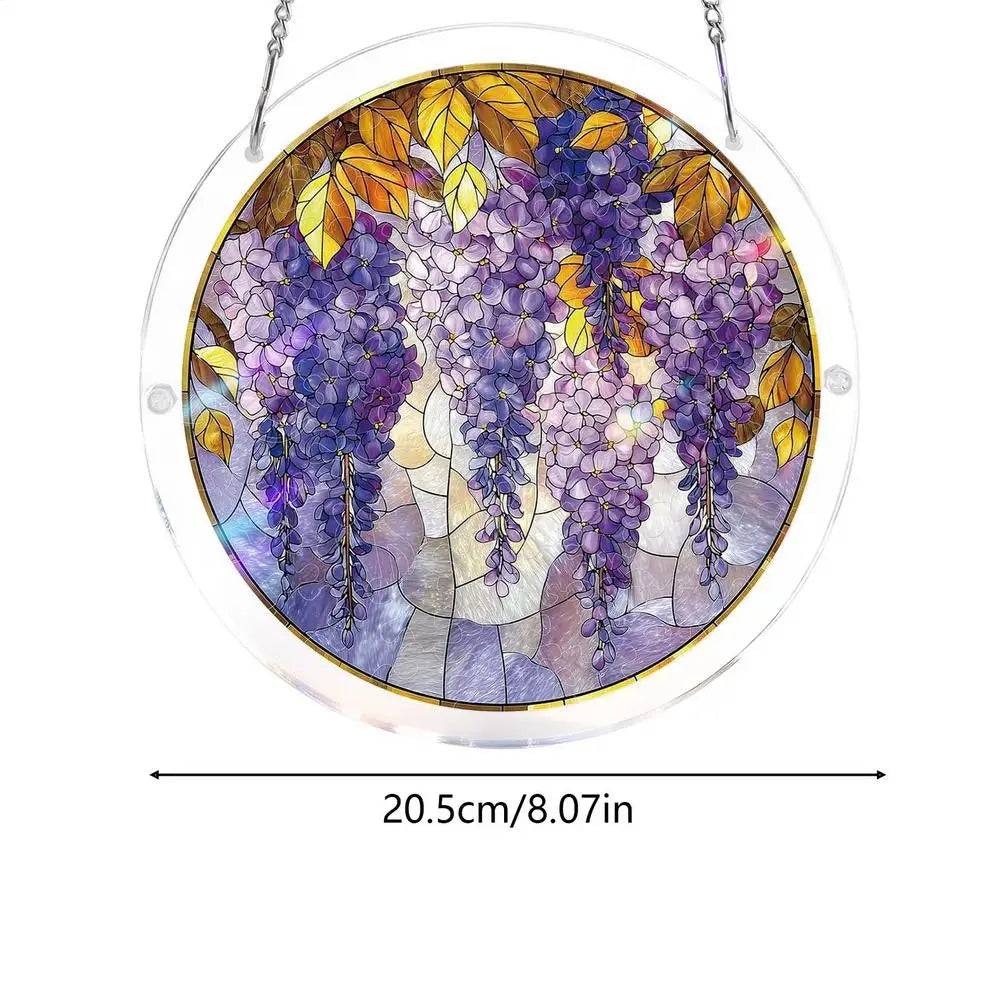 Acrylic Puzzle Suncatcher – Window & Garden Hanging Ornament Suncatcher Ornament Zpaxo C Acrylic