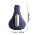 Pelvic Floor Muscle Trainer 4-Mode Massage Repair Cushion Type-C Rechargeable Electric Sphincter Bladder Exerciser for Men Women Zpaxo Blue