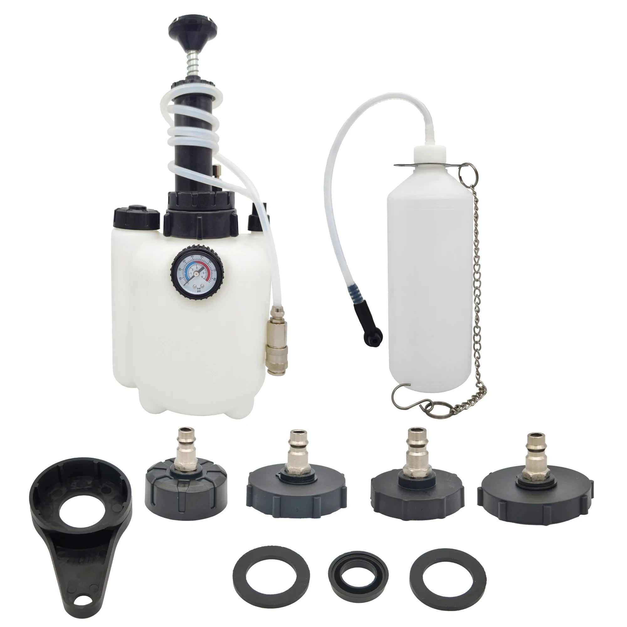 Car Manual Brake Fluid Bleeder Vacuum Pressure Pump Professional