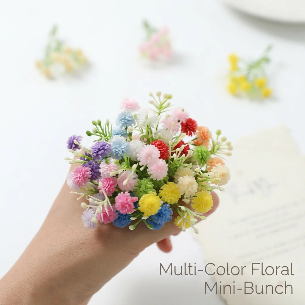 Artificial Gypsophila Baby's Breath Flowers 8cm – 12 Colors