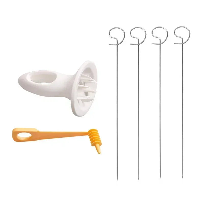 2025 Hot Kitchen Whirlwind Potato Spiral Cutter Potato Tower Making Machine Vegetable Slicer Vegetable Tools Accessories Gadgets Zpaxo 1 set