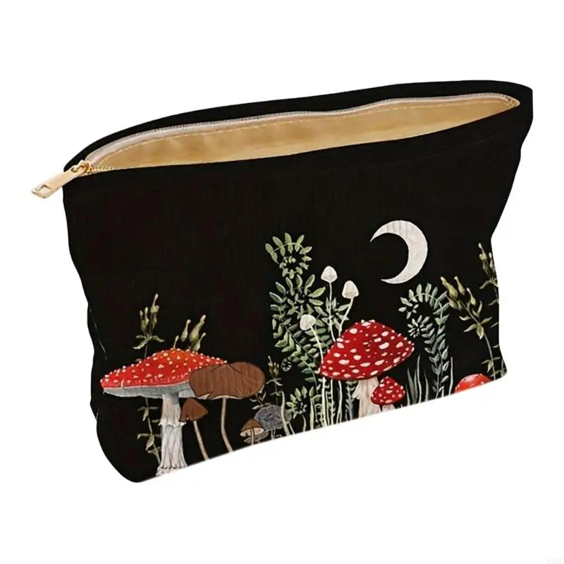 Lovely Moon Mushroom Designs Corduroy Carry All Daily Organization Zpaxo A CN