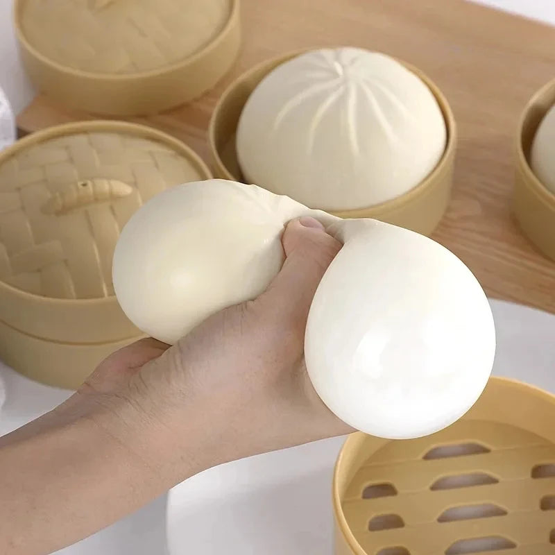 Creative Fake Buns Simulated Craft Bun Shape Ventilated Pressure