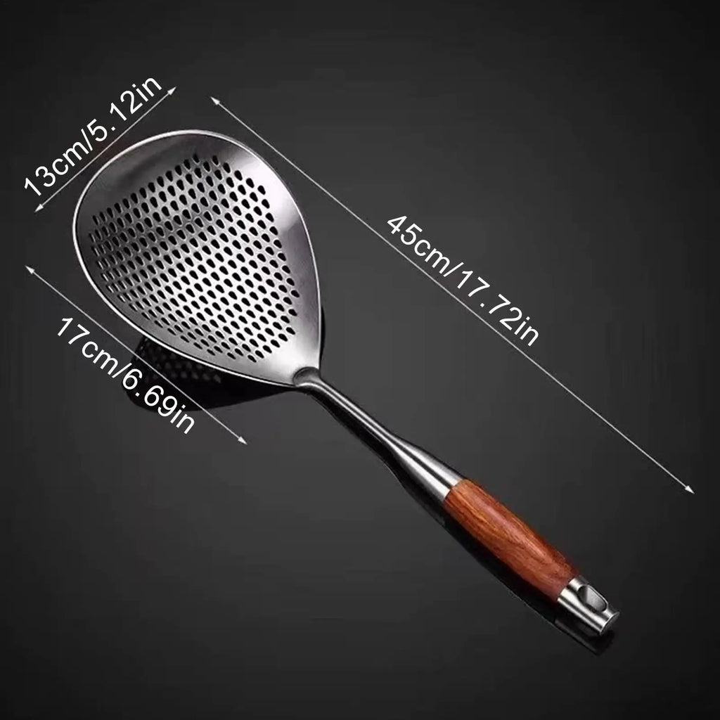 Stainless Steel Skimmer Food Ladle Cooking Skimmers Dumpling Egg Meat